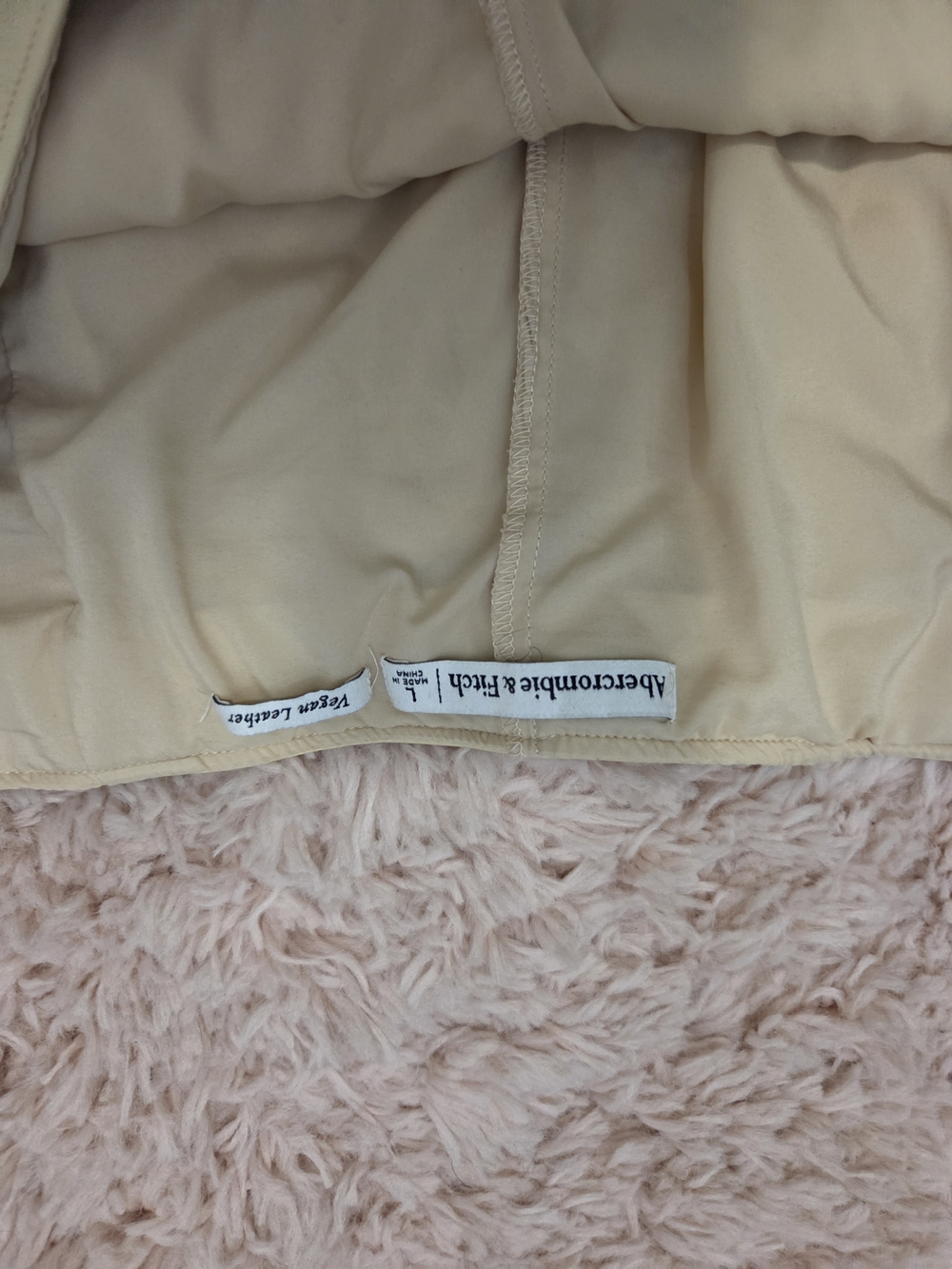 Abercrombie & Fitch Butter yellow Mini Skirt